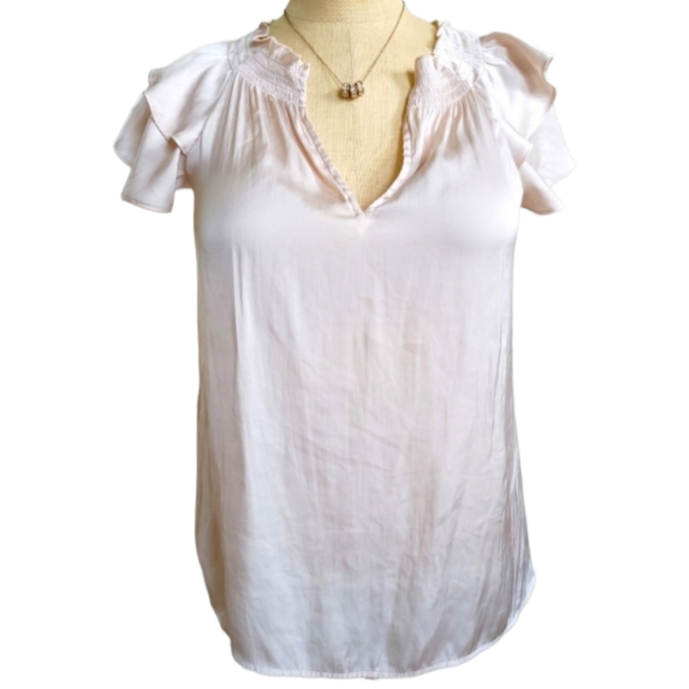 Express Flutter Sleeve Blouse